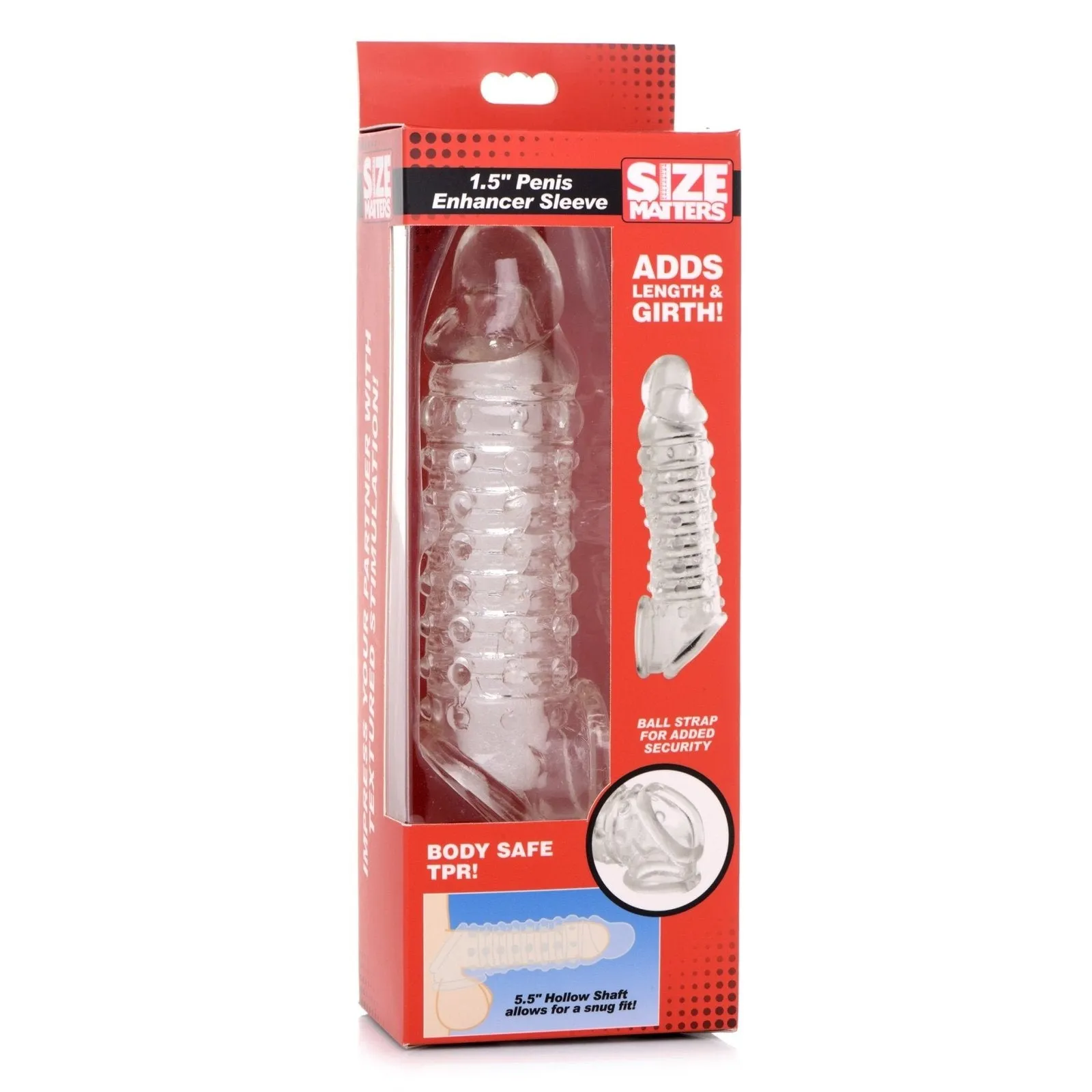 1.5 Inch Penis Enhancer Sleeve