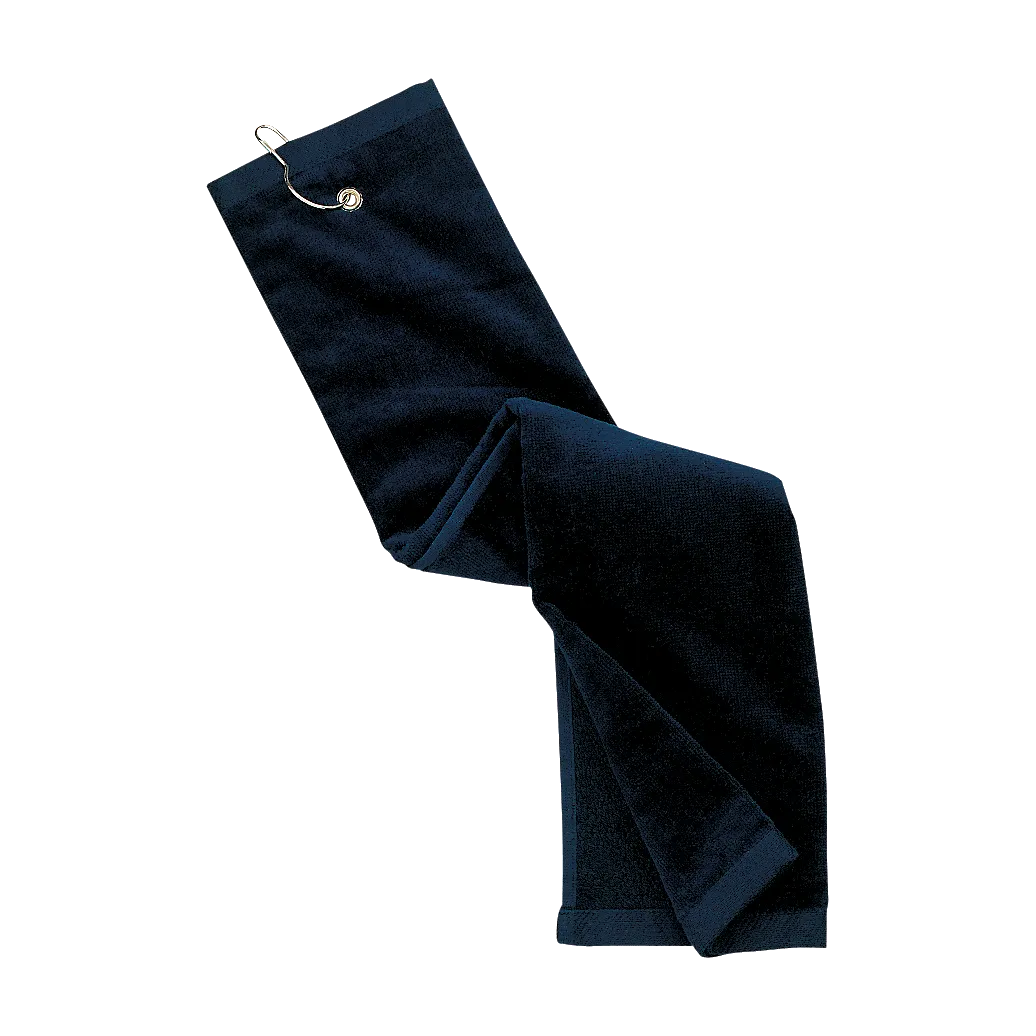 B1422 Grommeted Tri-Fold Golf Towel