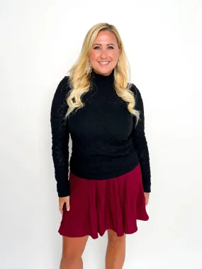 Black Long Sleeve Top