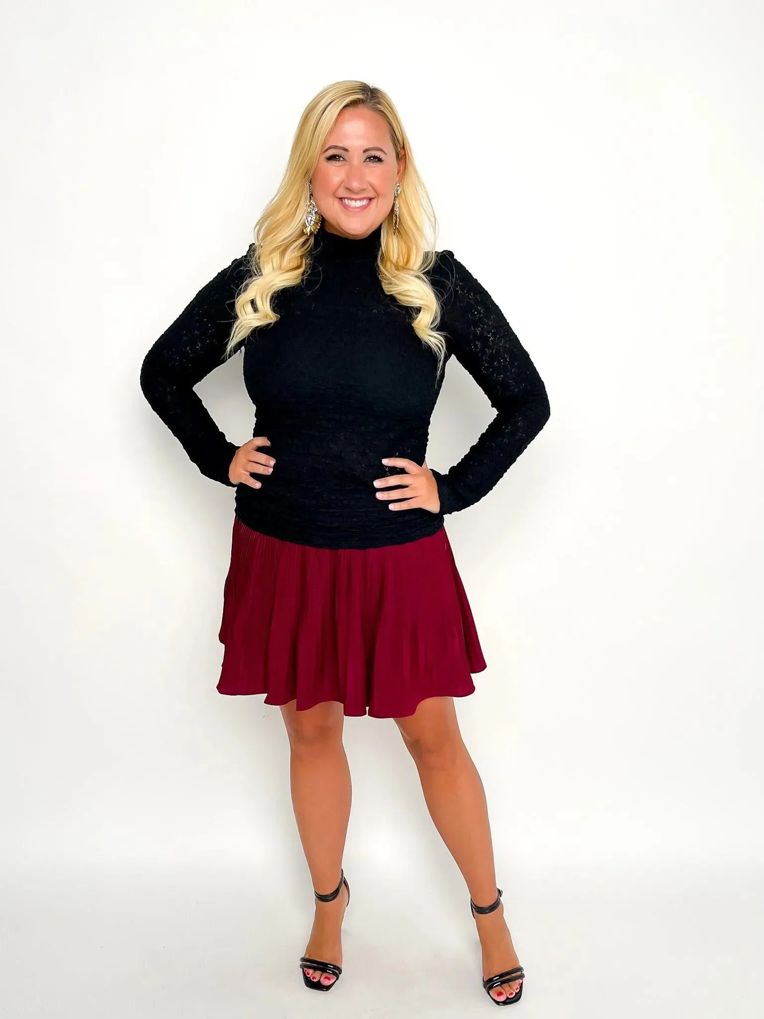Black Long Sleeve Top