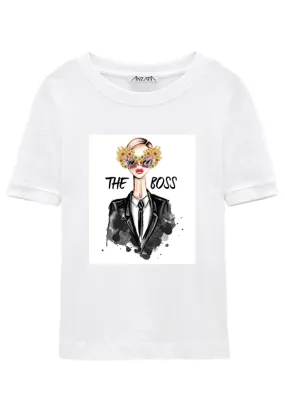 #BOSS White T-Shirt