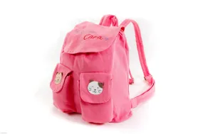 Cara Cat Kid Canvas Backpack