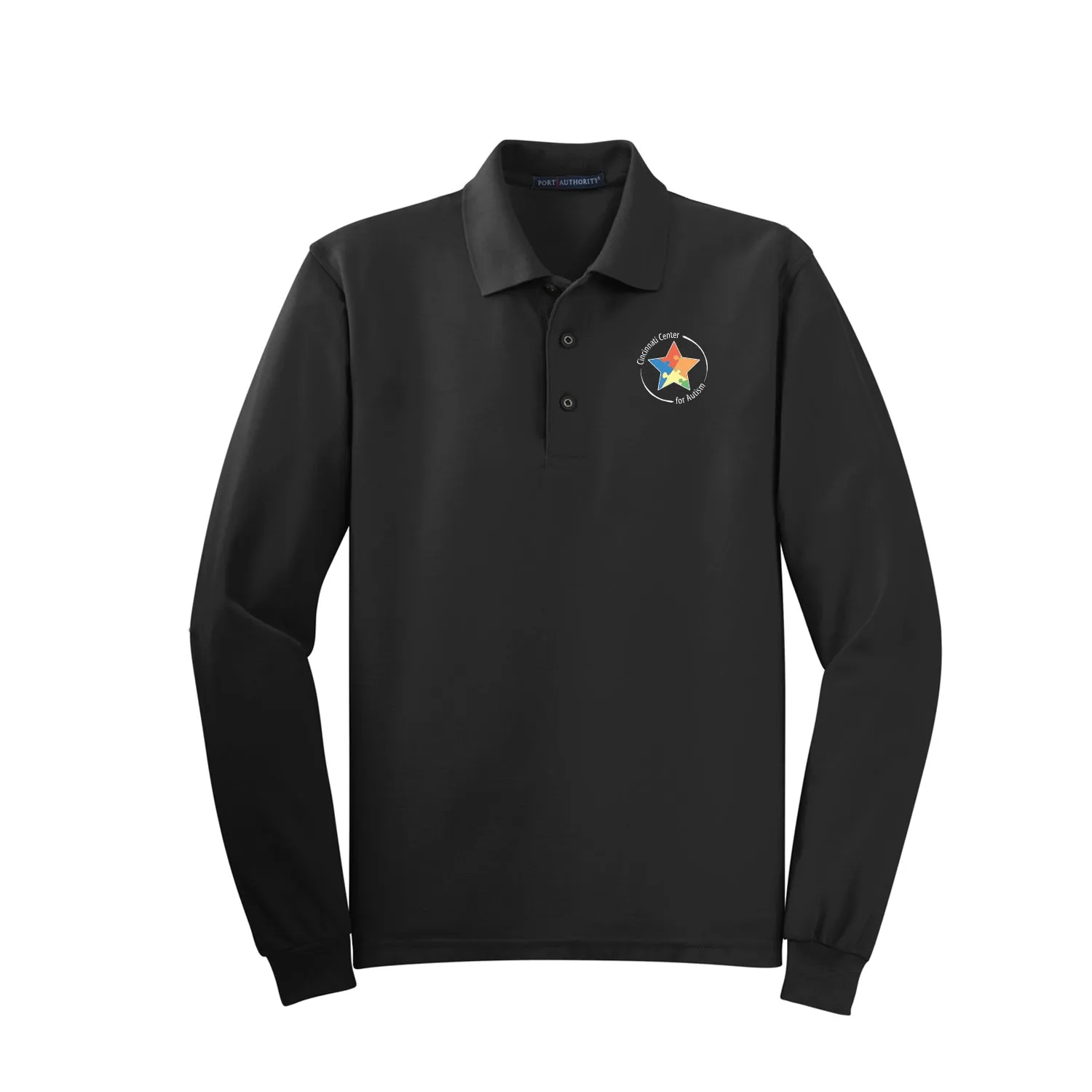 Cincinnati Center for Autism - Silk Touch Long Sleeve Polo