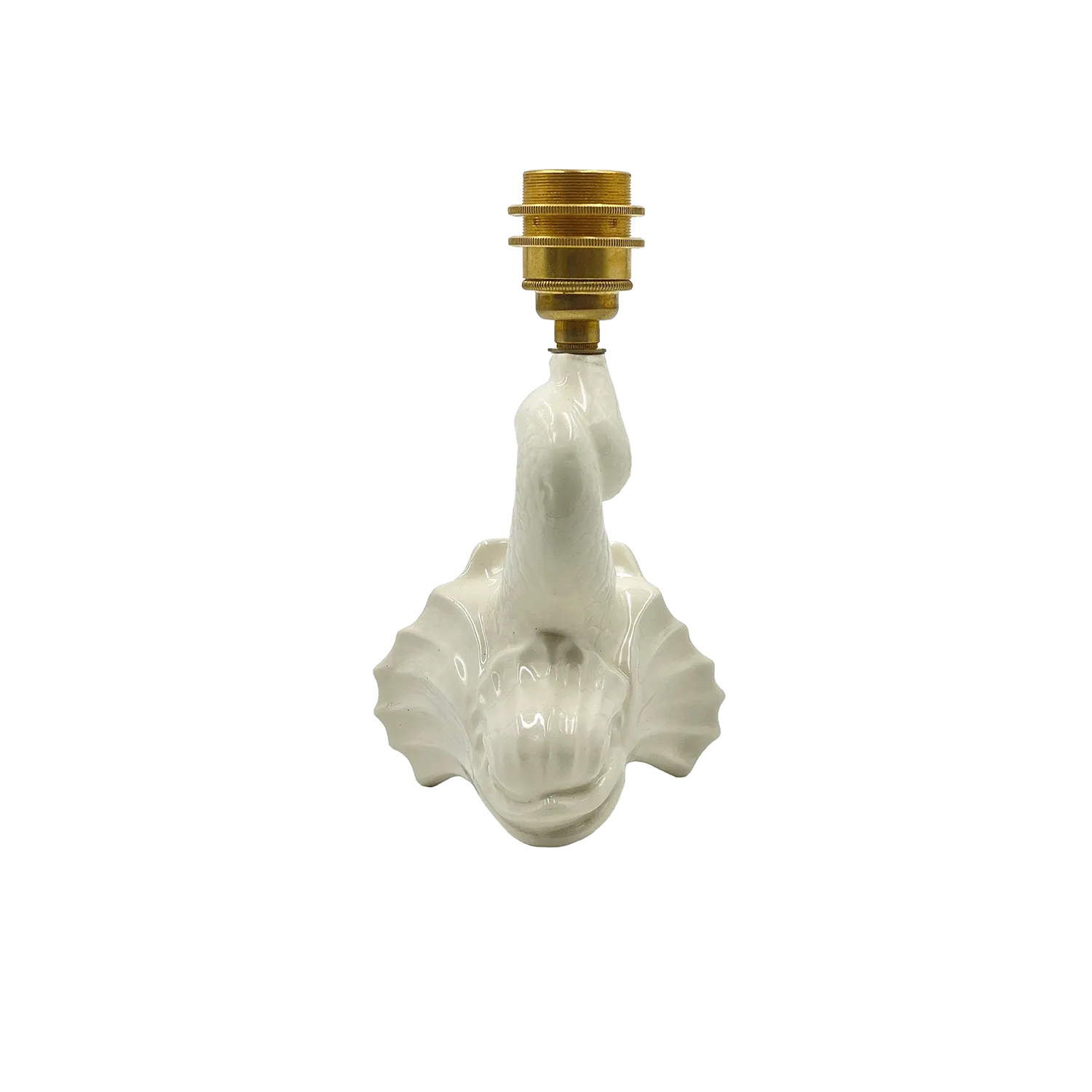 Cream Dolphin Wall Light