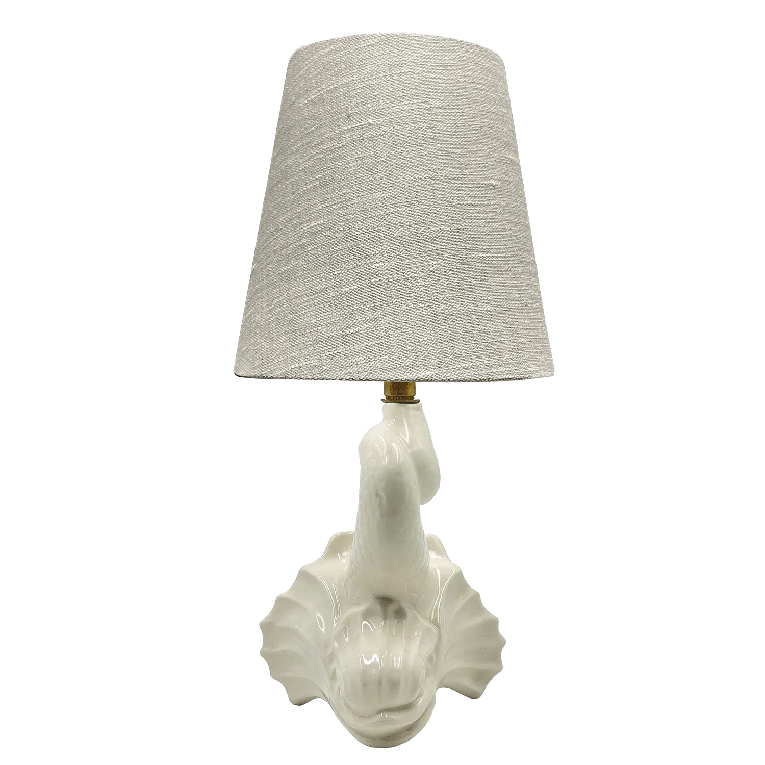 Cream Dolphin Wall Light