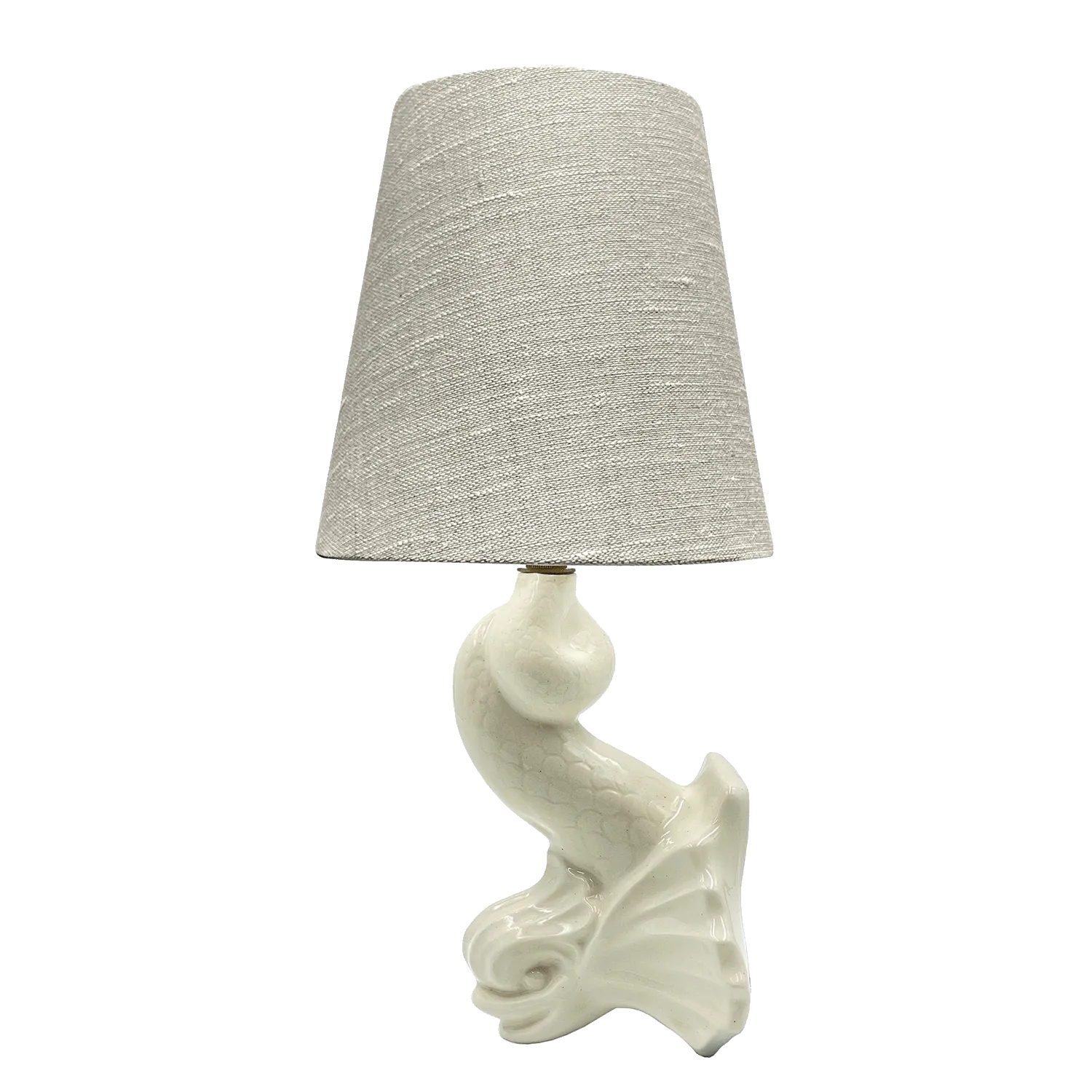 Cream Dolphin Wall Light
