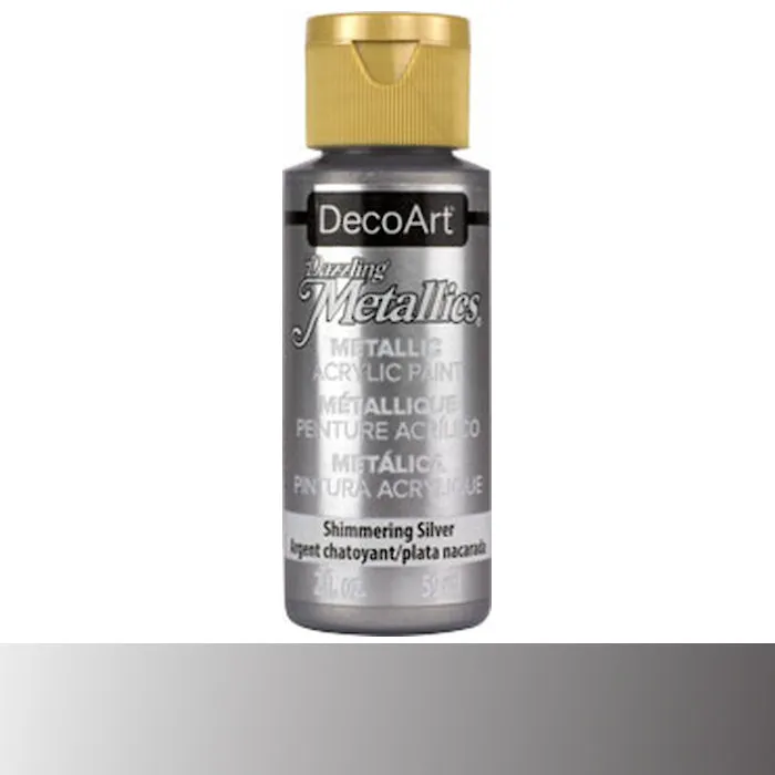 Decoart Dazzling Metallics Acrylic Paints 2oz