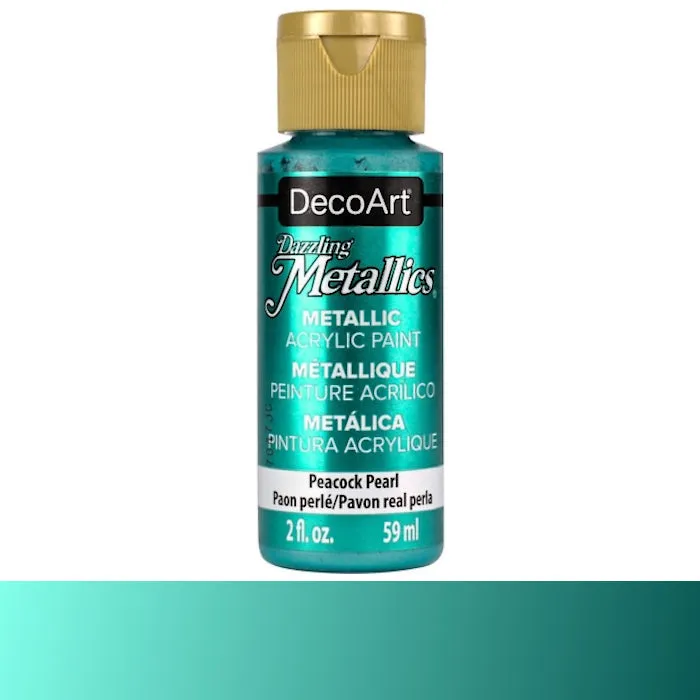 Decoart Dazzling Metallics Acrylic Paints 2oz