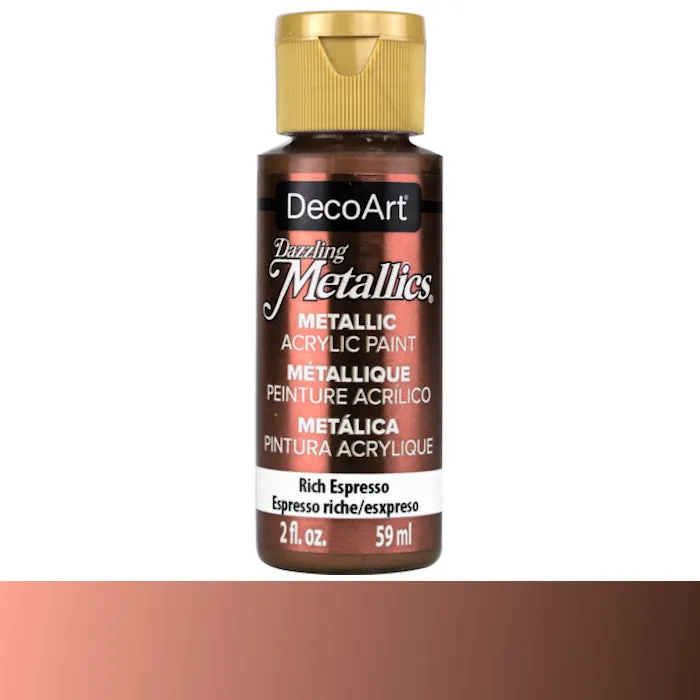 Decoart Dazzling Metallics Acrylic Paints 2oz