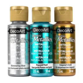 Decoart Dazzling Metallics Acrylic Paints 2oz