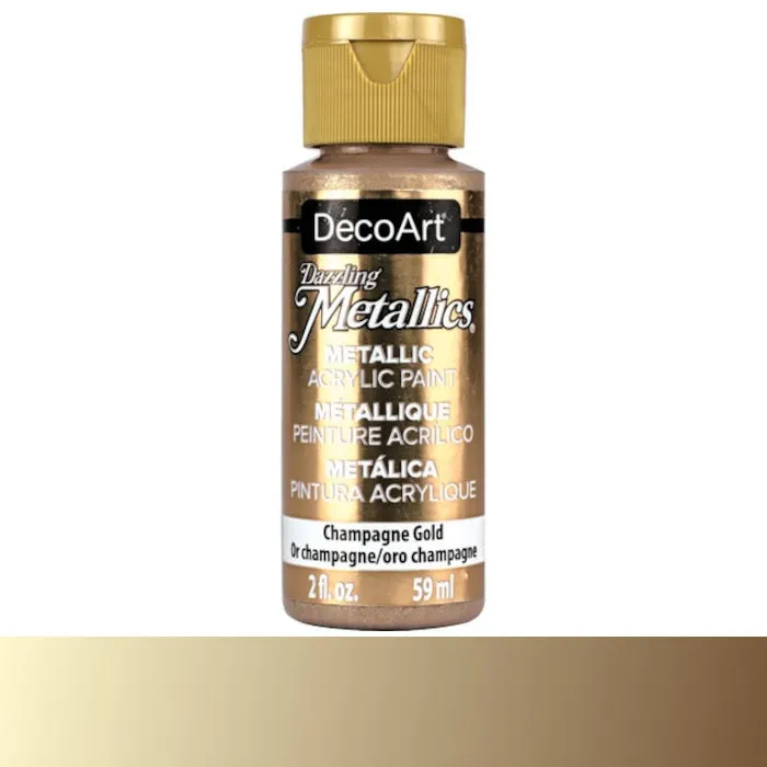 Decoart Dazzling Metallics Acrylic Paints 2oz