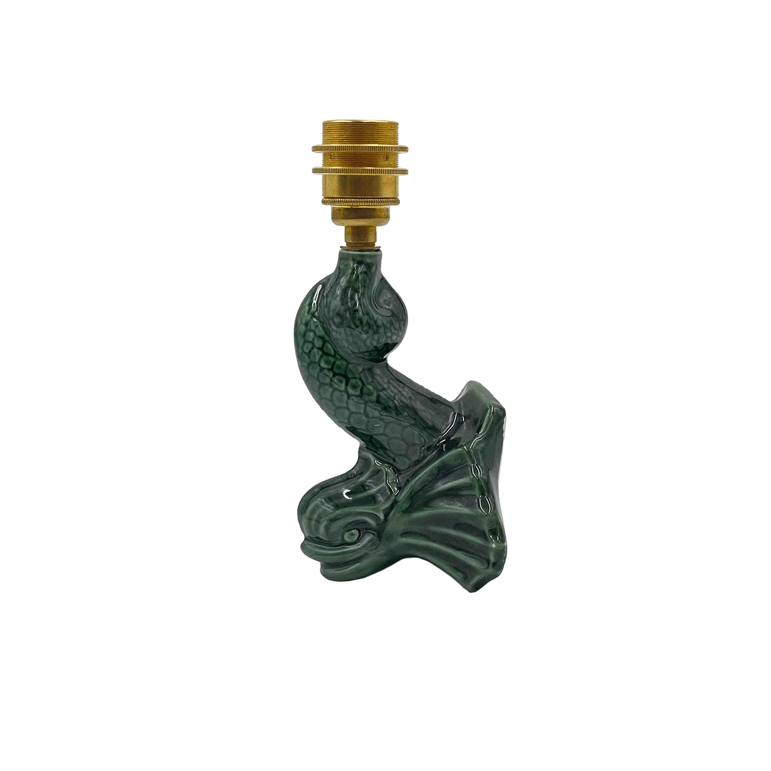 Emerald Green Dolphin Wall Light