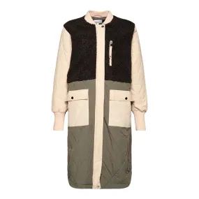 Etta Pile Coat - Grey Mix