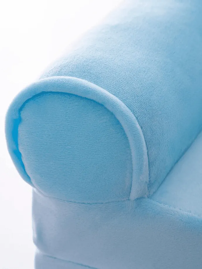 Foldable Toddler Chair Lounger for Kids, Removable and Washable Lazy Sleeping Sofa for Kids, Baby Sofa Bed Foldable Chair Teddy Bear