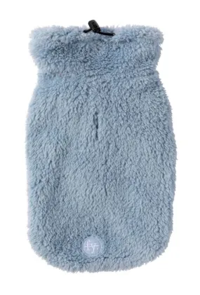 FUZZYARD TURTLE TEDDY SWEATER : WASHED BLUE
