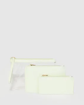 Green Wristlet Purse Pack