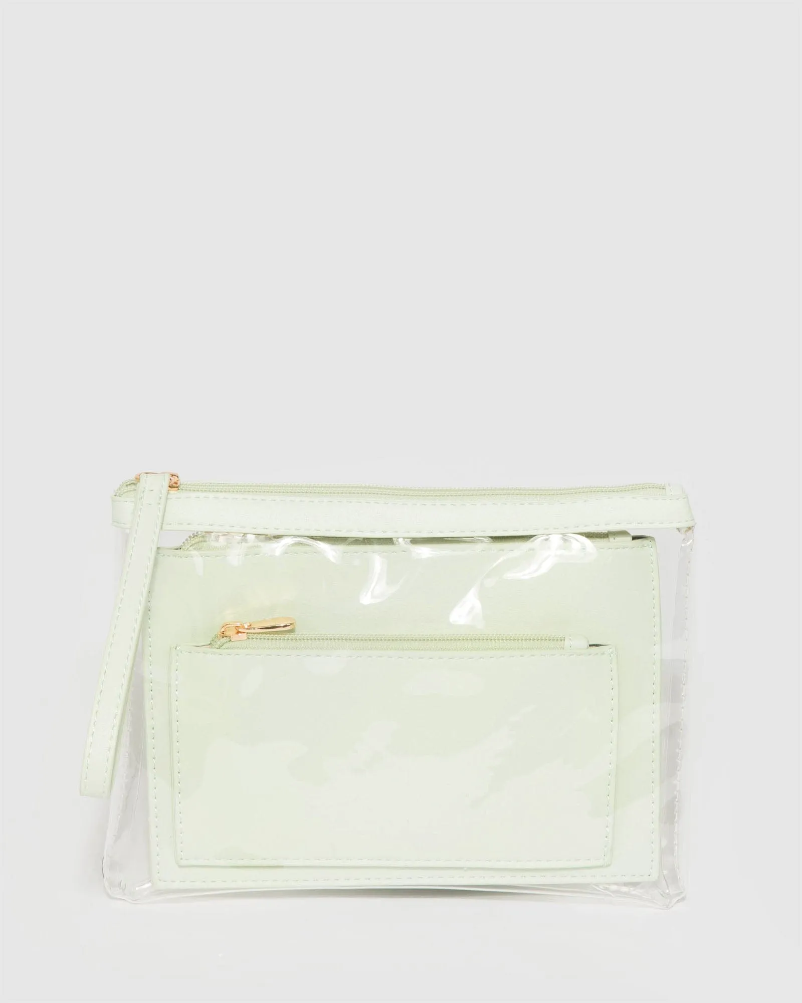 Green Wristlet Purse Pack