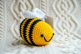 Hand crocheted Bumble Bee - Large