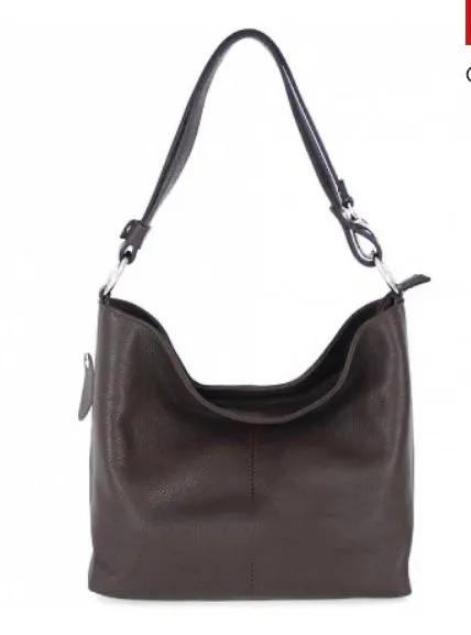 HELEN Italian leather bucket bag