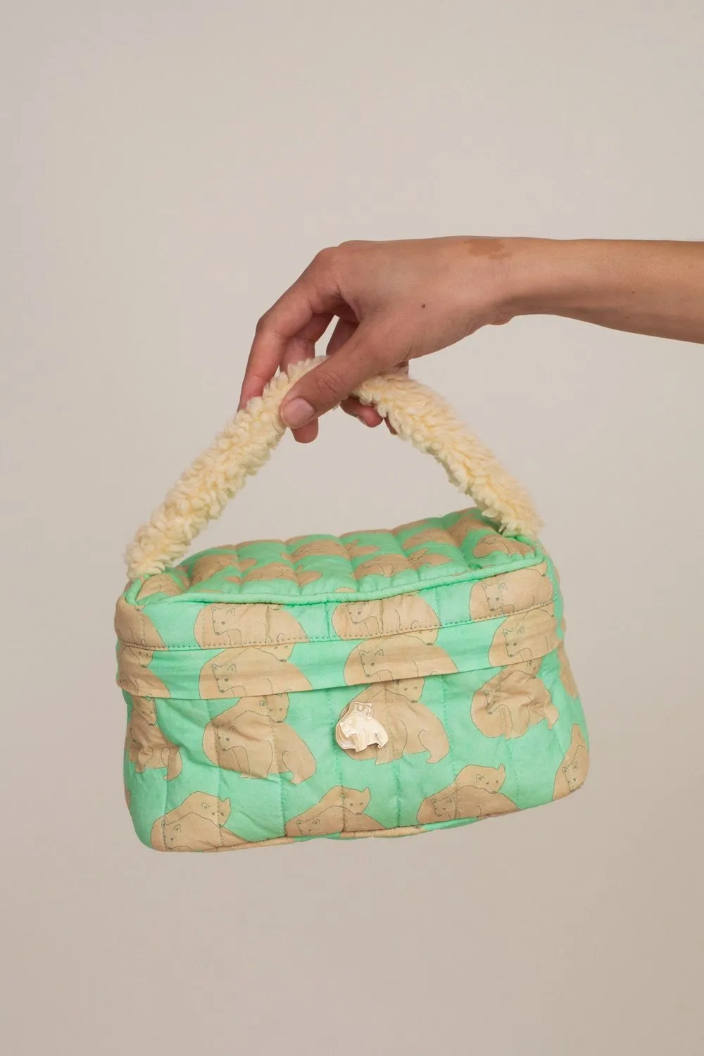 Helmstedt - Luna Bag: Green Polar Bear
