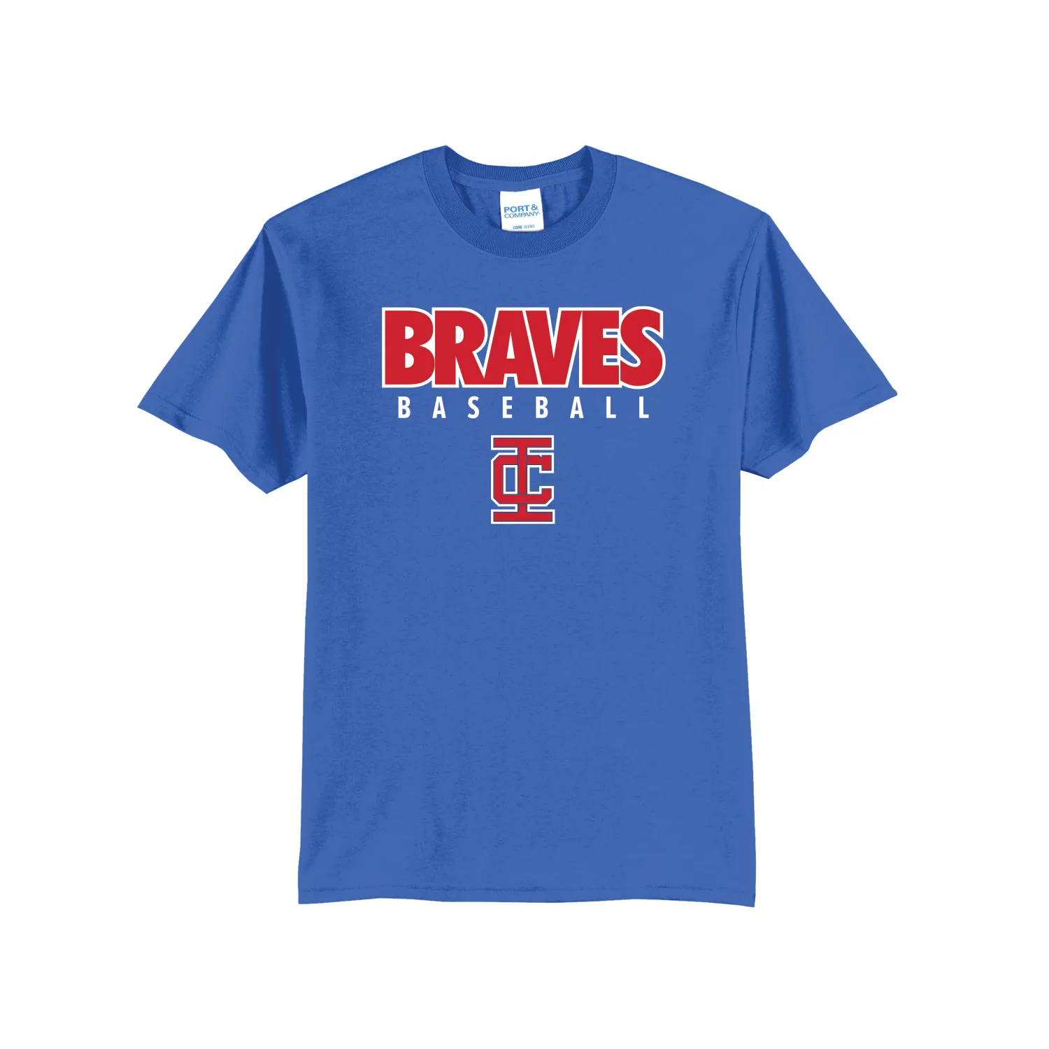 IC Baseball 2022 - Port & Company® Core Blend Tee (Royal)