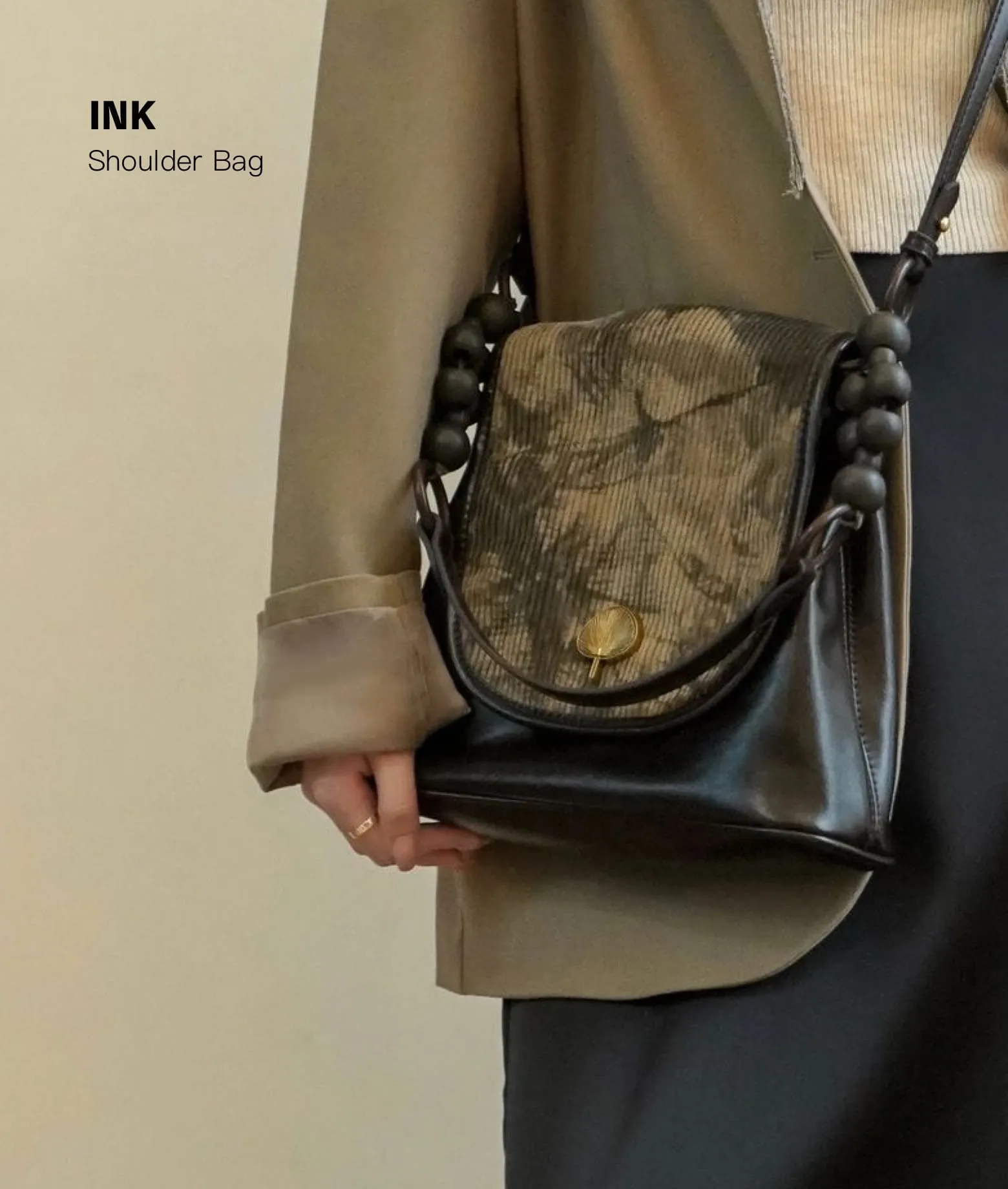 INK vegetarian leather bag
