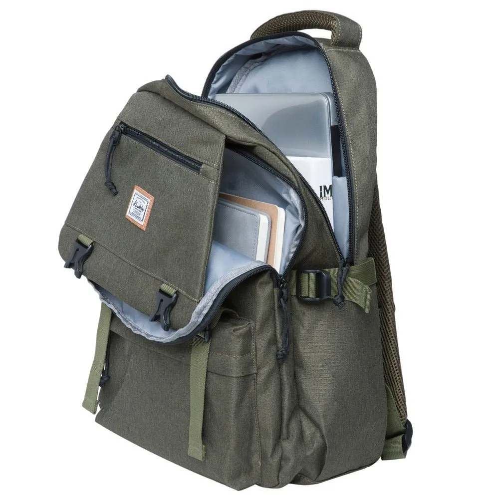 KAUKKO Backpack for School,  KS23 ( Green / 18.4L )