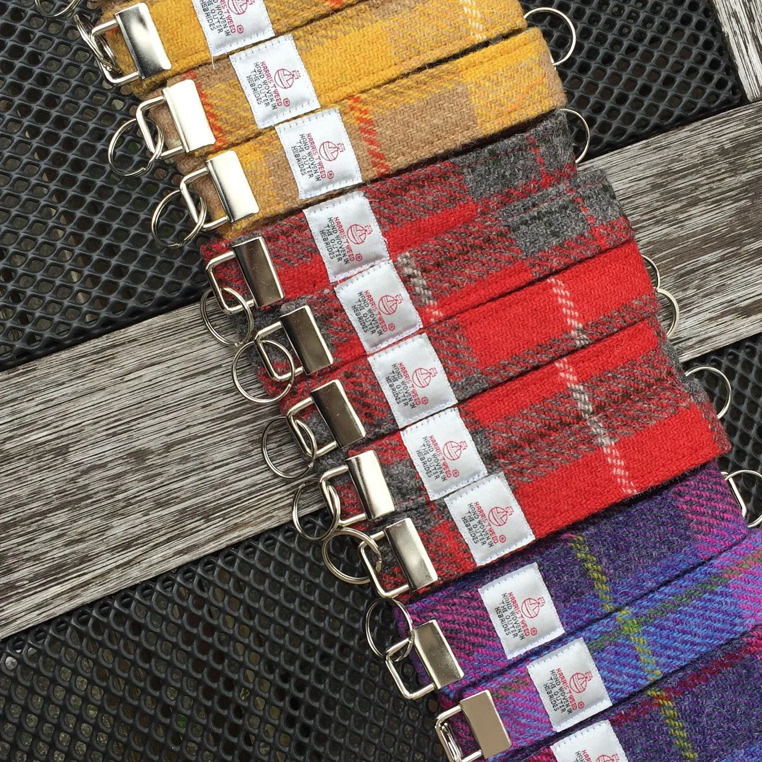 Key Fob Keychain in Harris Tweed®