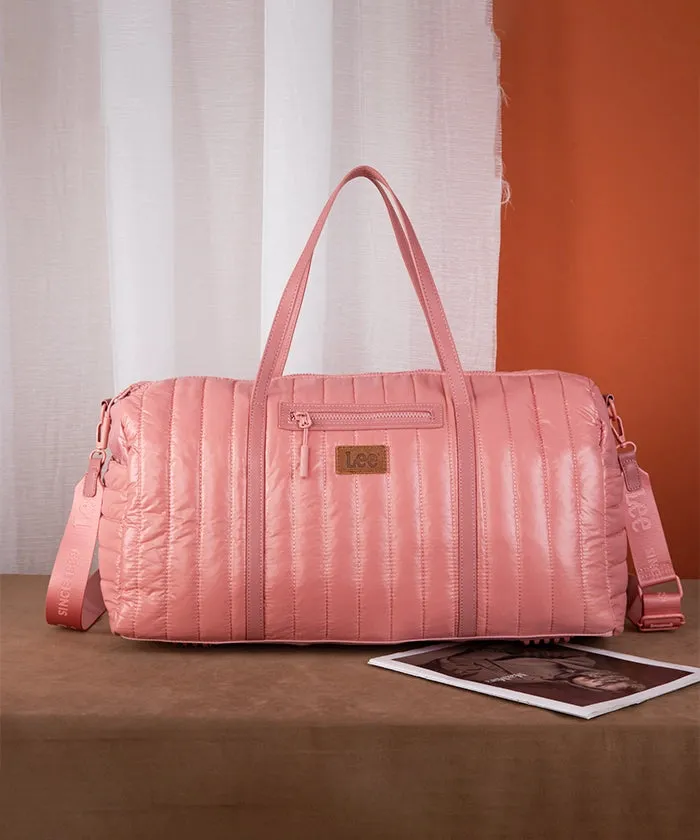 LEE Quilted Puffer Duffle Bag