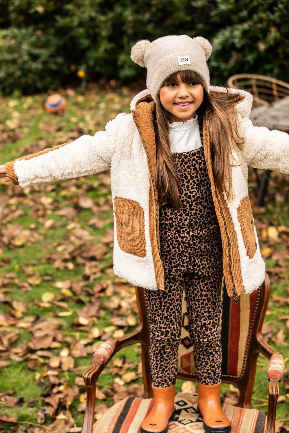 Looxs Little Bonded Teddy Coat