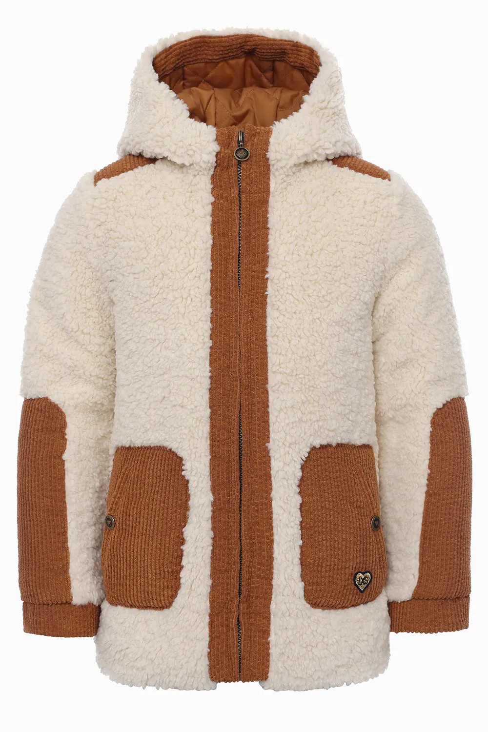 Looxs Little Bonded Teddy Coat