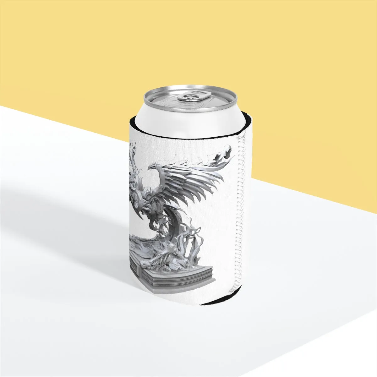 Merciless the Flaming SkyBird Can Cooler Sleeve