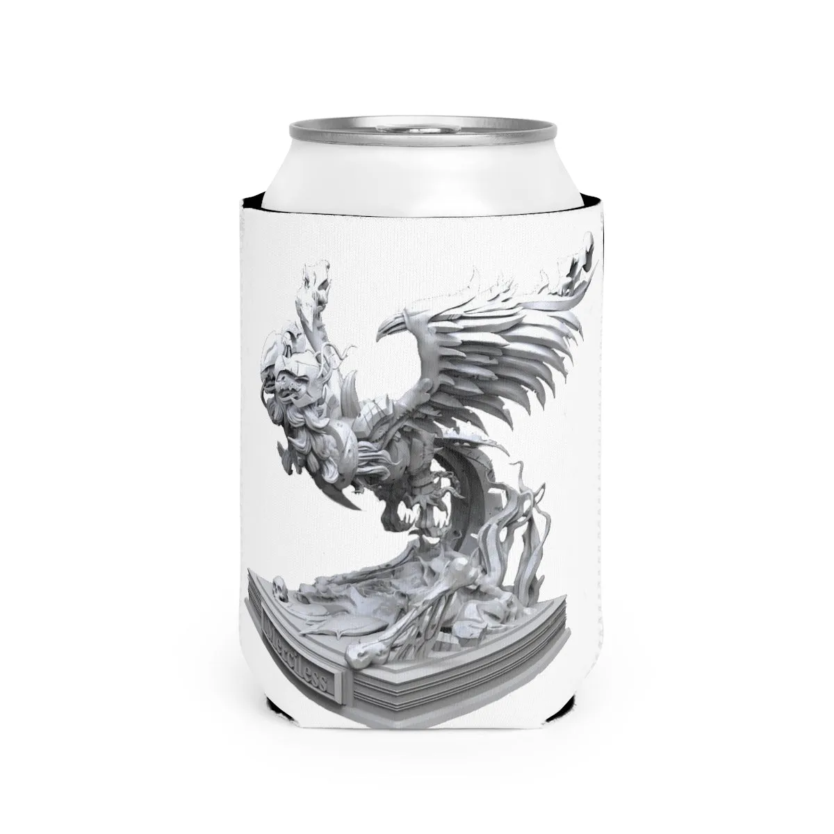 Merciless the Flaming SkyBird Can Cooler Sleeve