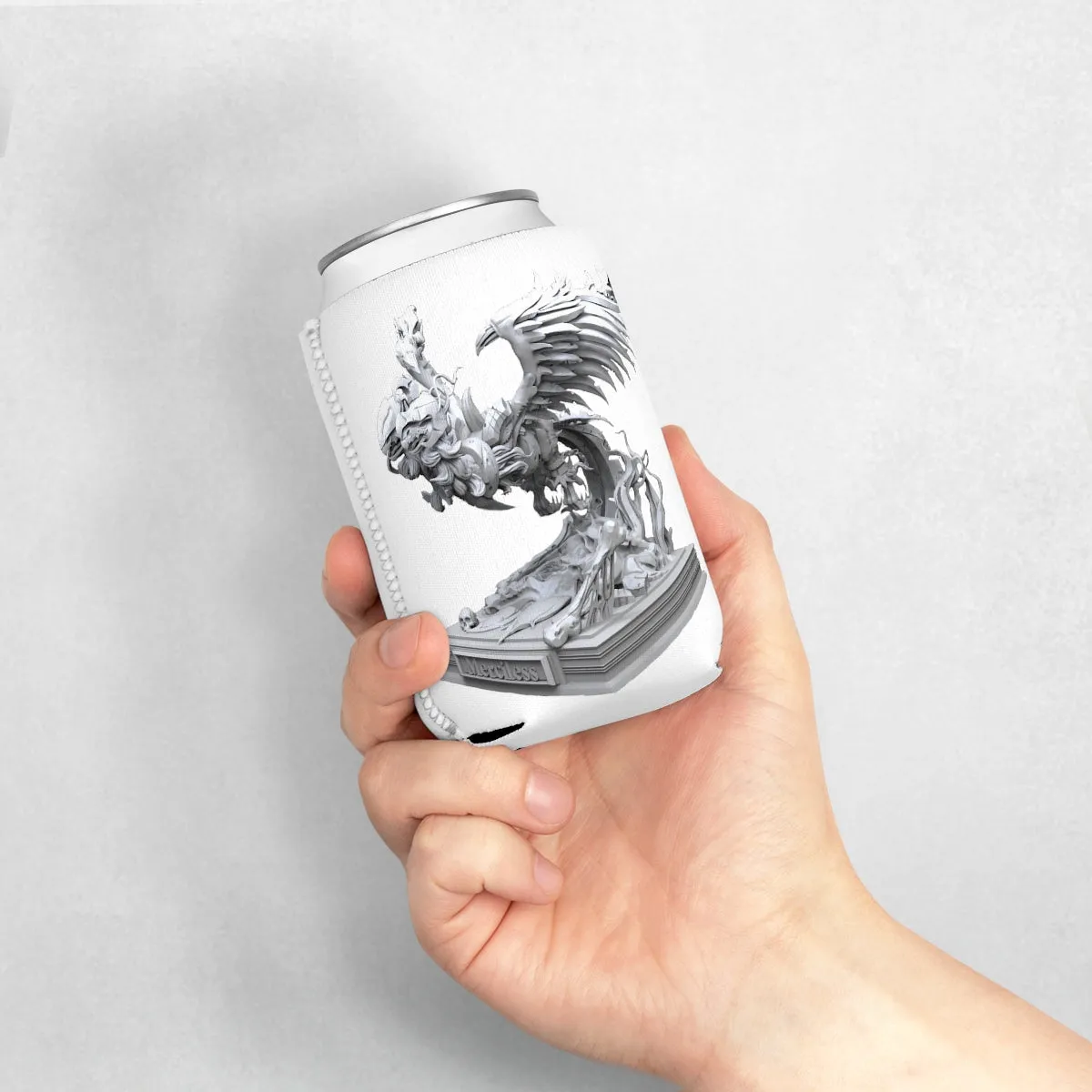 Merciless the Flaming SkyBird Can Cooler Sleeve