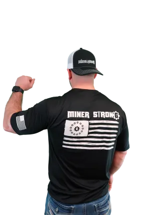 Miner Strong Gear USA Short Sleeve T-Shirt
