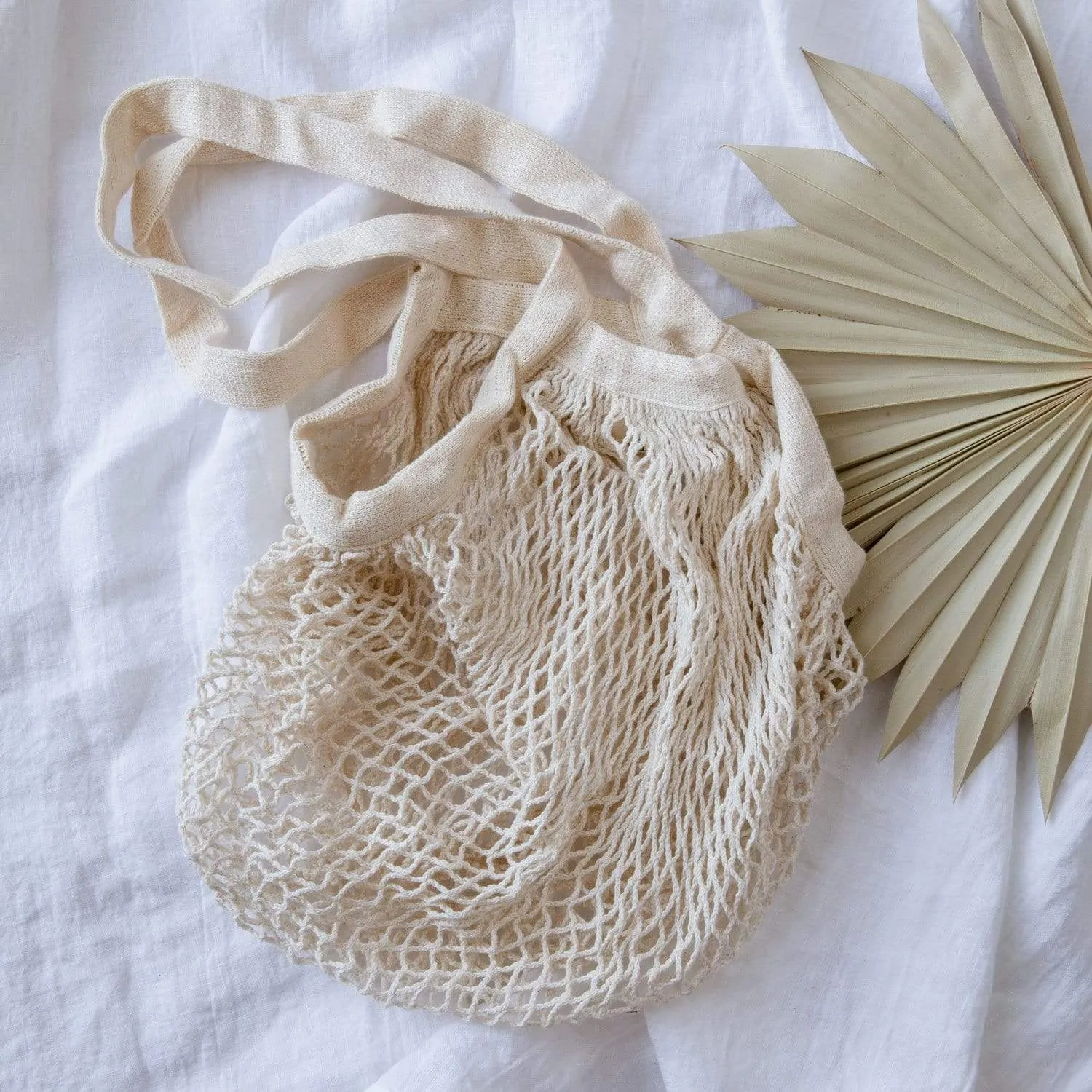 Organic Cotton String Bag- Natural or Black