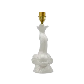 Small Cream Dolphin Lamp