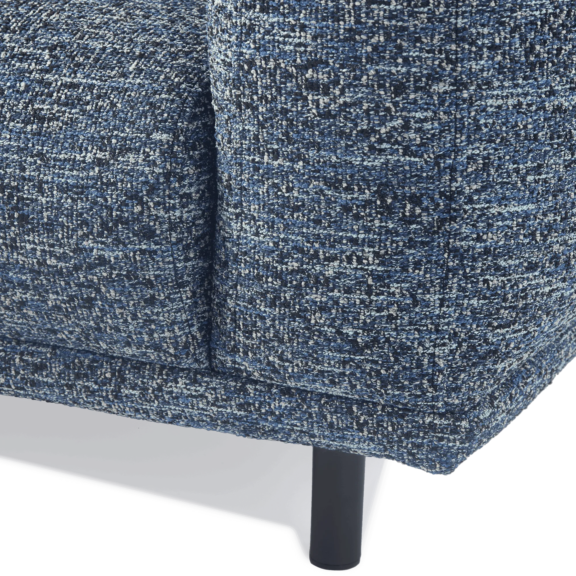 Sofa TEDDY BOHO niebieski melanż