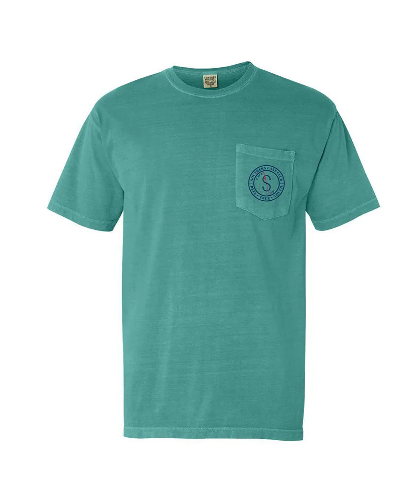 Southern Cast Club - Logo Logo Pocket Tee