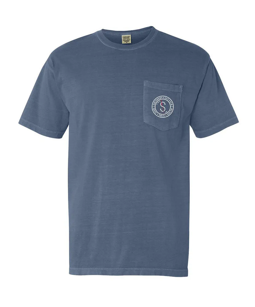 Southern Cast Club - Logo Logo Pocket Tee