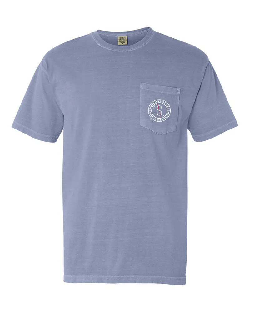 Southern Cast Club - Logo Logo Pocket Tee