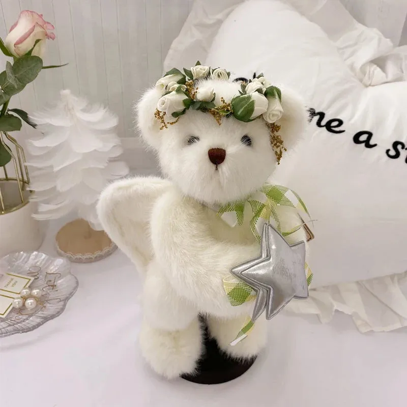 Star Angel Teddy Bear Flower Girl Gift