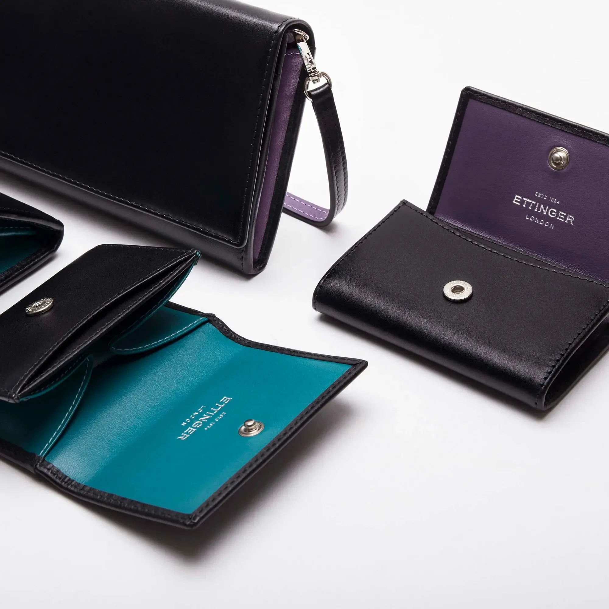 Sterling Coin Purse with Card Pocket