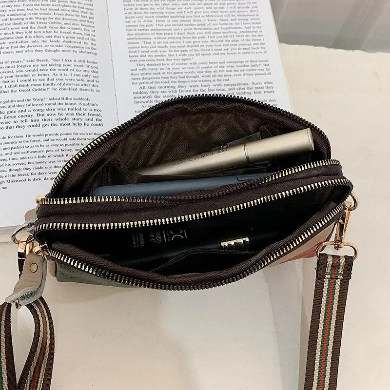 TEEK - Stripe Patchwork Purses