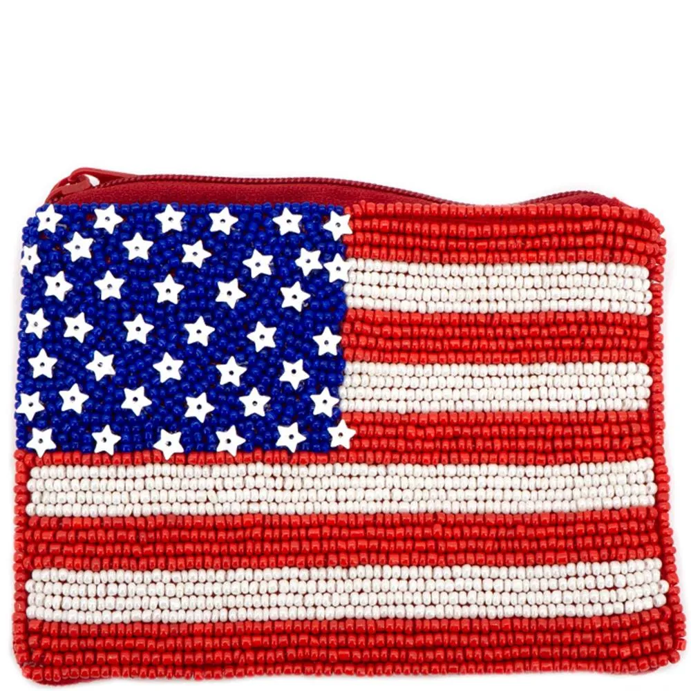 The American Flag Coin Purse