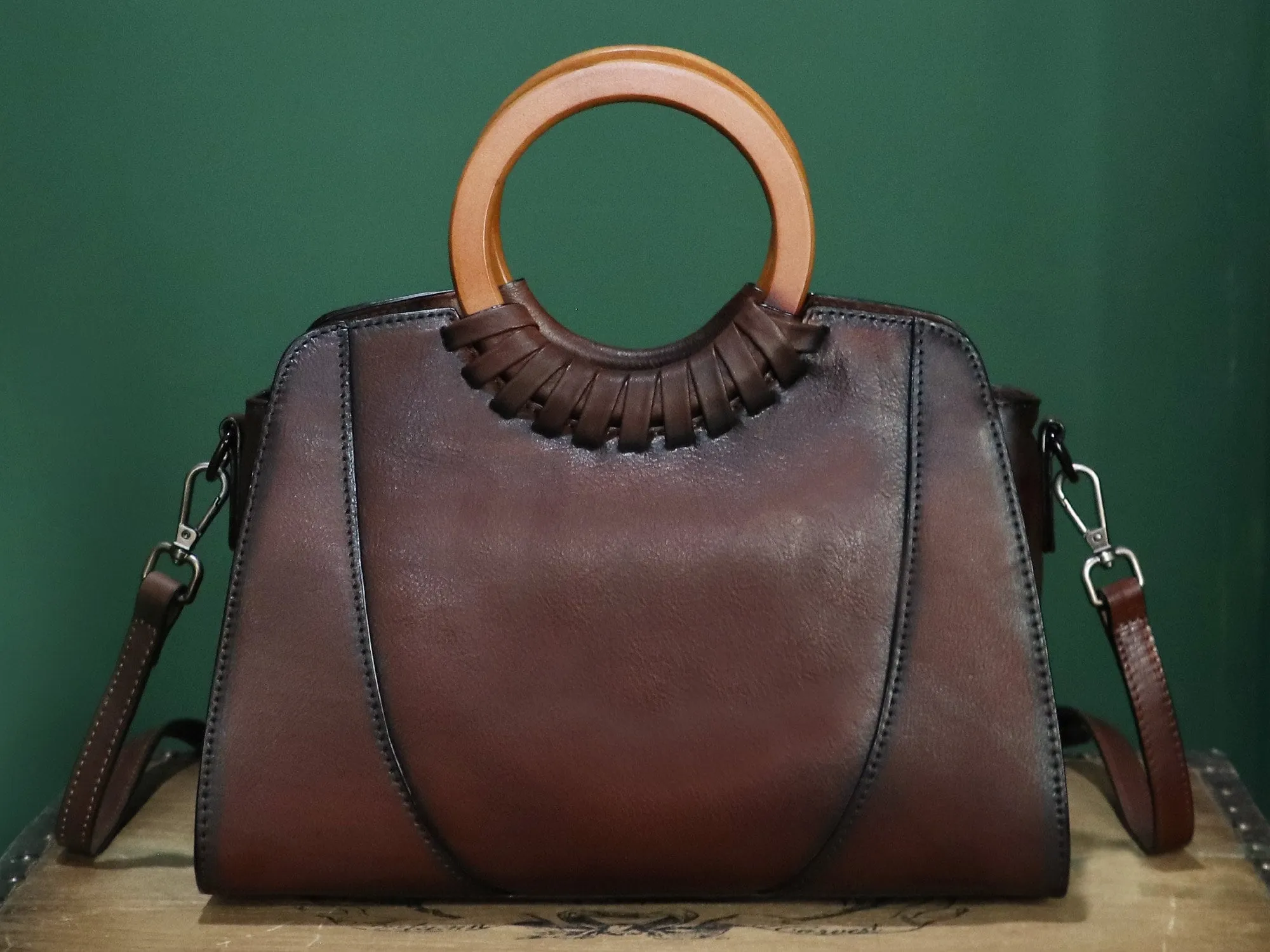 Top Handle Women Handbag Purse Crossbody Shoulder Bag