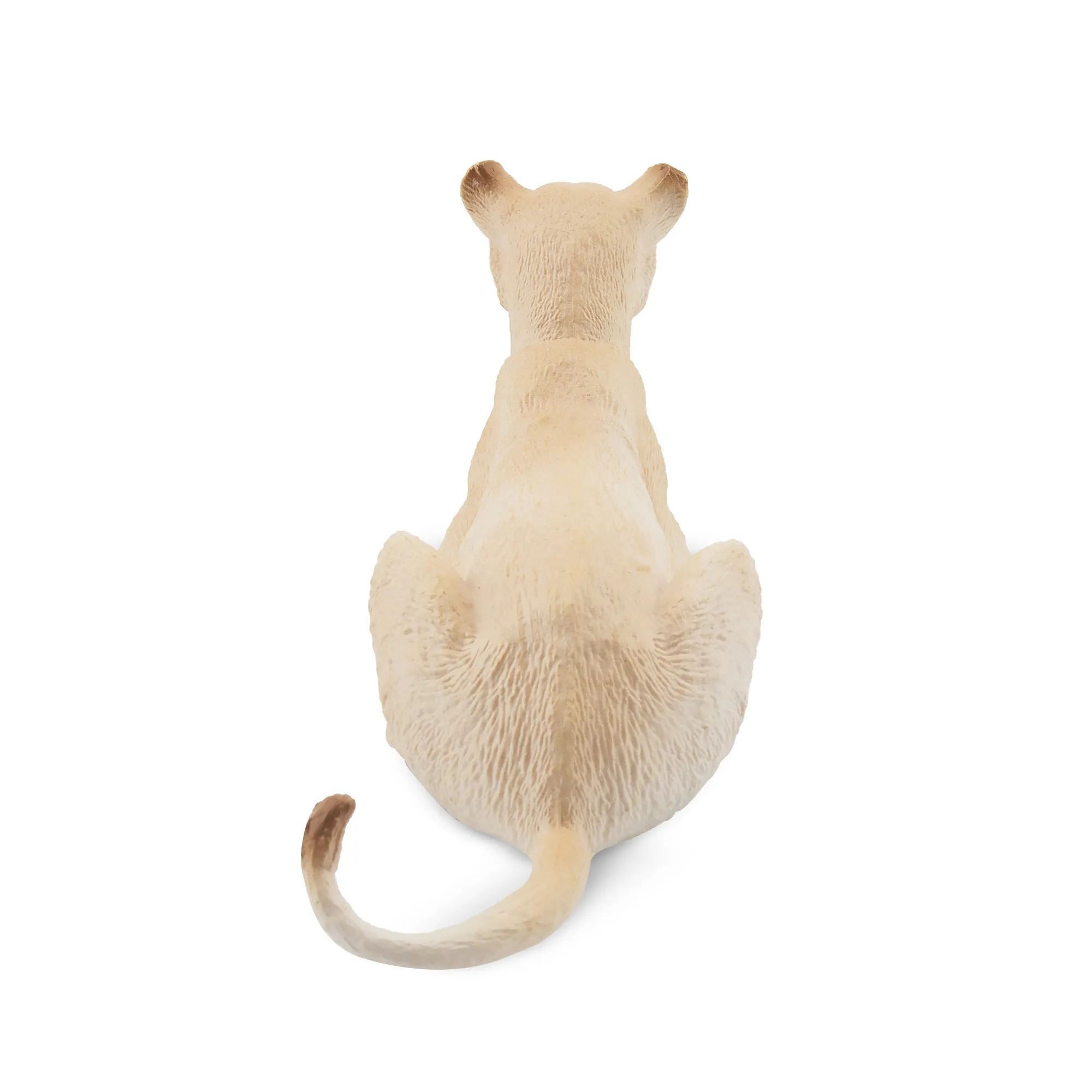 Toymany Lying White Lioness Figurine Toy