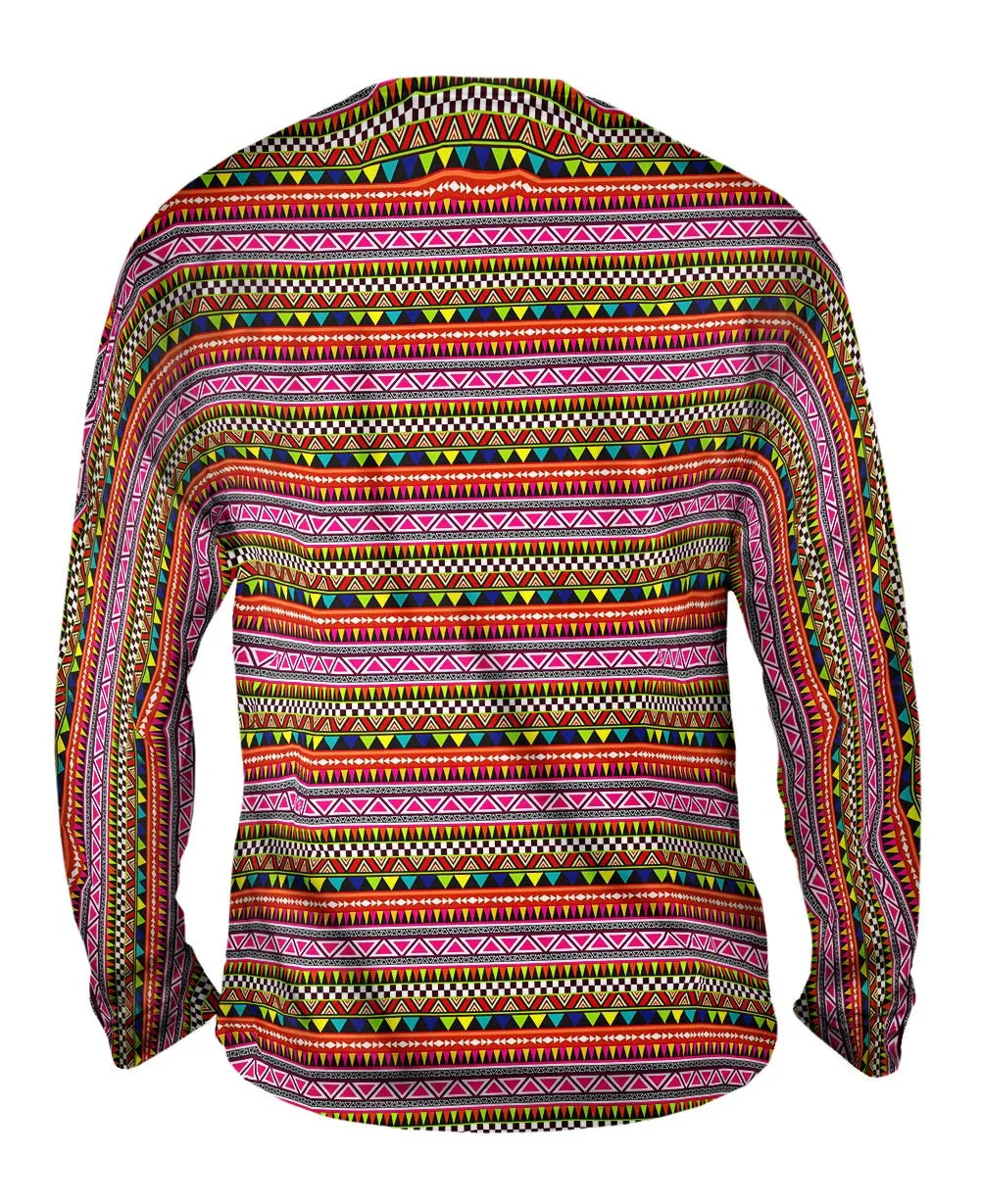 Tribal Colorful Aztec Warrior