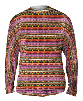 Tribal Colorful Aztec Warrior