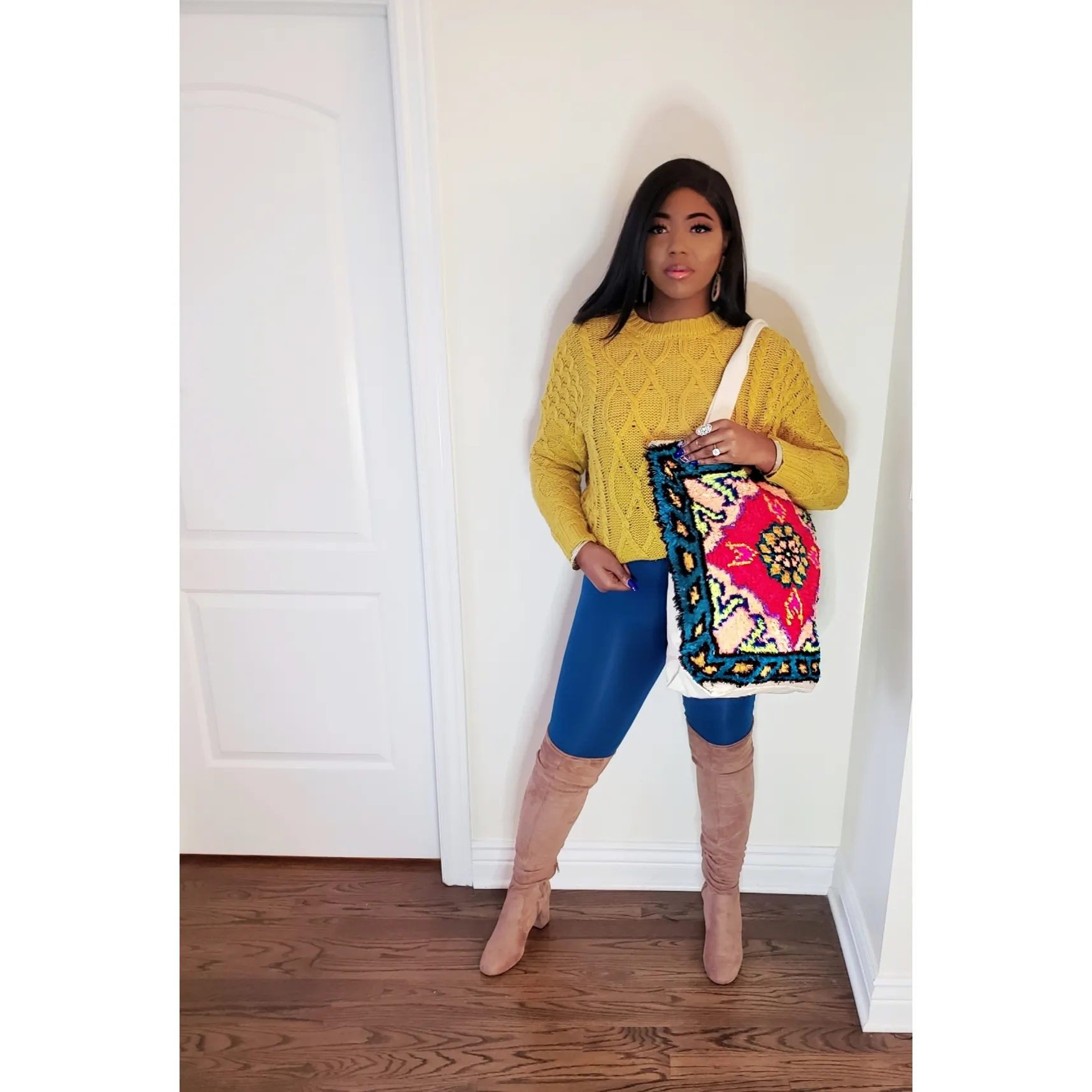 UC Luxe: Mardi Gras Fluff Tote